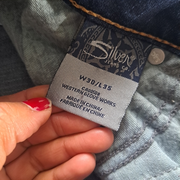 Silver Aiko Bootcut Jeans - Picture 5 of 9